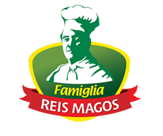 Logomarca da Pizzaria Famiglia Reis Magos